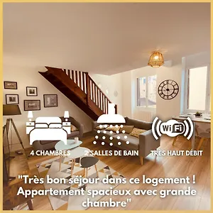 Appartement Bel Appart' 4 Duplex Durafour, Saint-Etienne (Loire)
